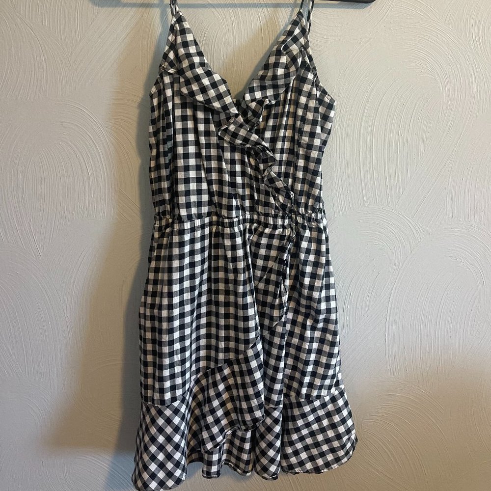 Express Black and White Summer Dress, S